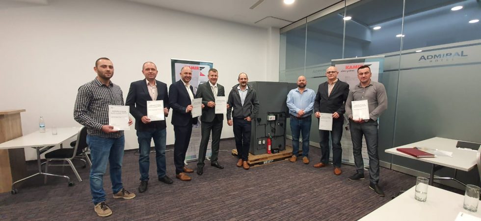Certificates for all attendees at our ATM Safe presentation in Zagreb